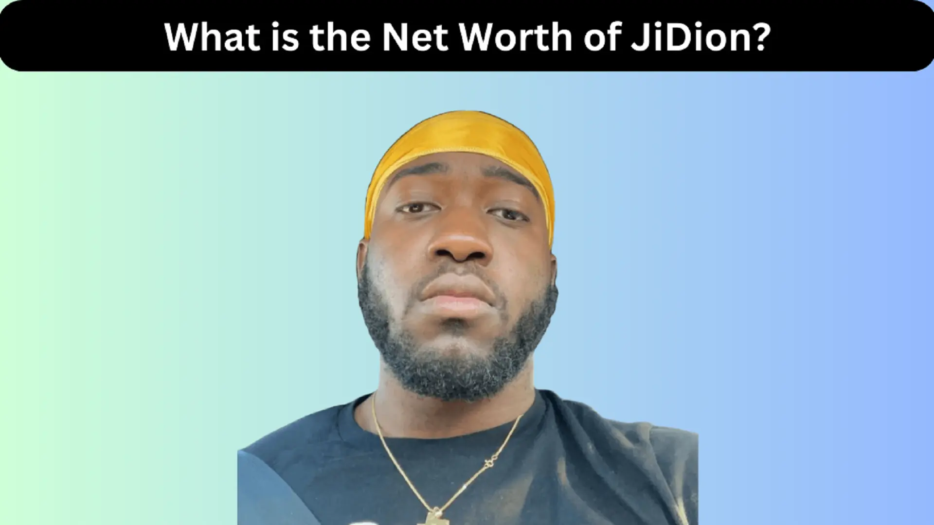 What is the Net Worth of JiDion