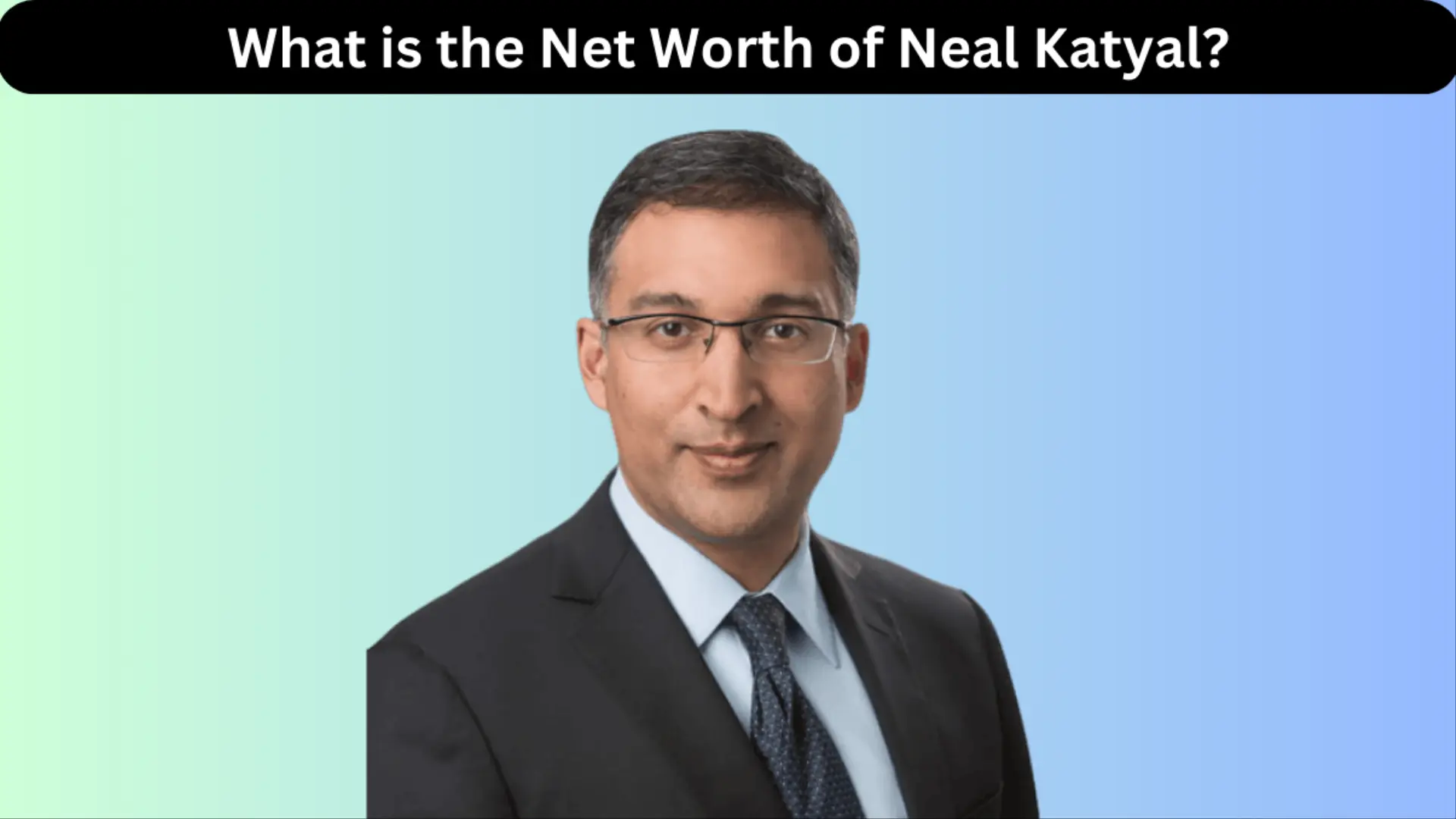 What is the Net Worth of Neal Katyal